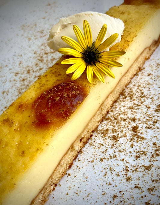 White Chocolate Soft Sponge Milk Tart