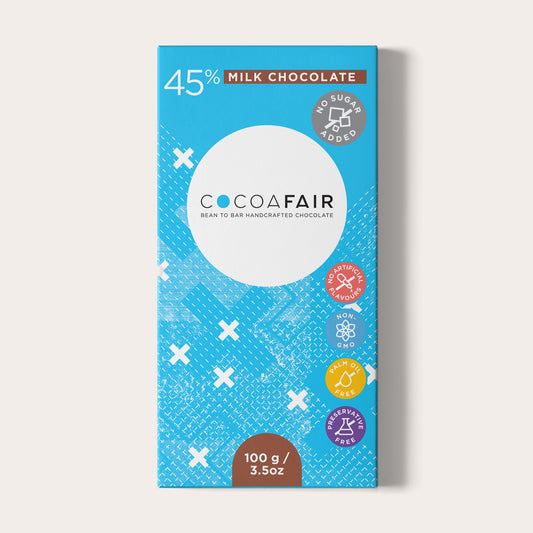 45% Milk Chocolate | No Added Sugar