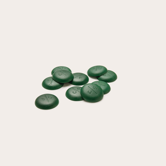 Coloured Cocoa Butter Drops - Green