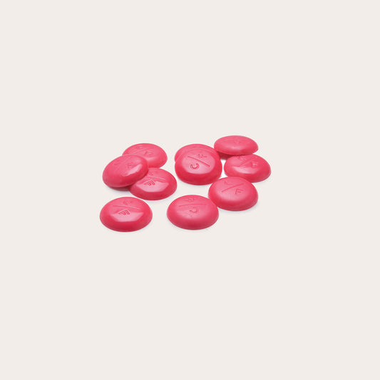 Coloured Cocoa Butter Drops - Pink